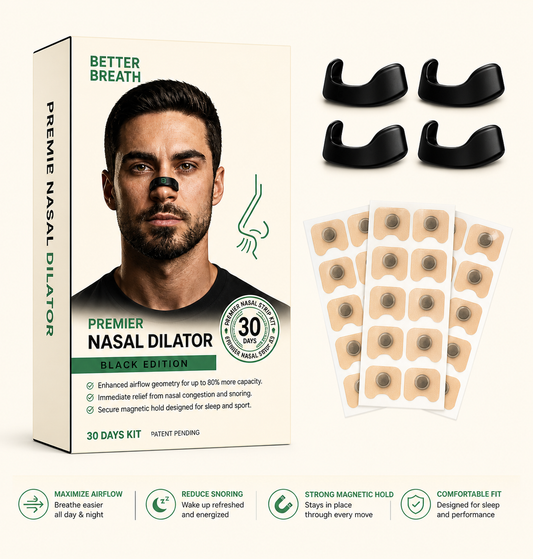 Magnetic Nasal Strips / 30 days strips